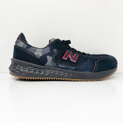 New Balance Boys 70 V1 PHX70SE1 Черные кроссовки для бега Размер 2,5 Вт, Черный, 70 V1