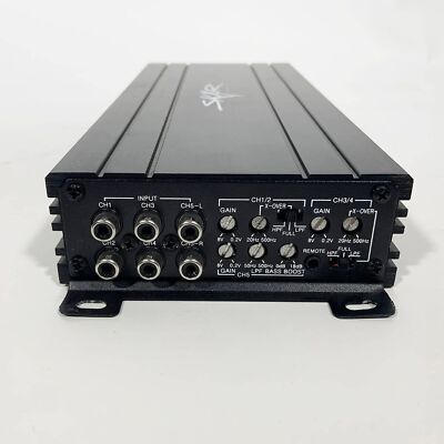 SKAR AUDIO USED SK-M9005D 900 WATT 5-CHANNEL CLASS D MINI CAR AMPLIFIER