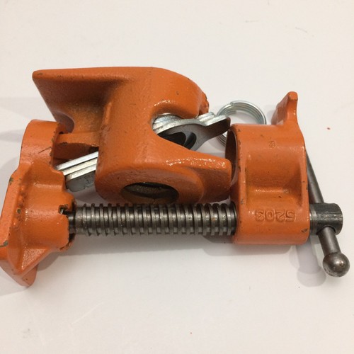 Pony clamp Fixture for 1/2 Pipe Hand tools Woodworking Vtg  No.52 Made in USA