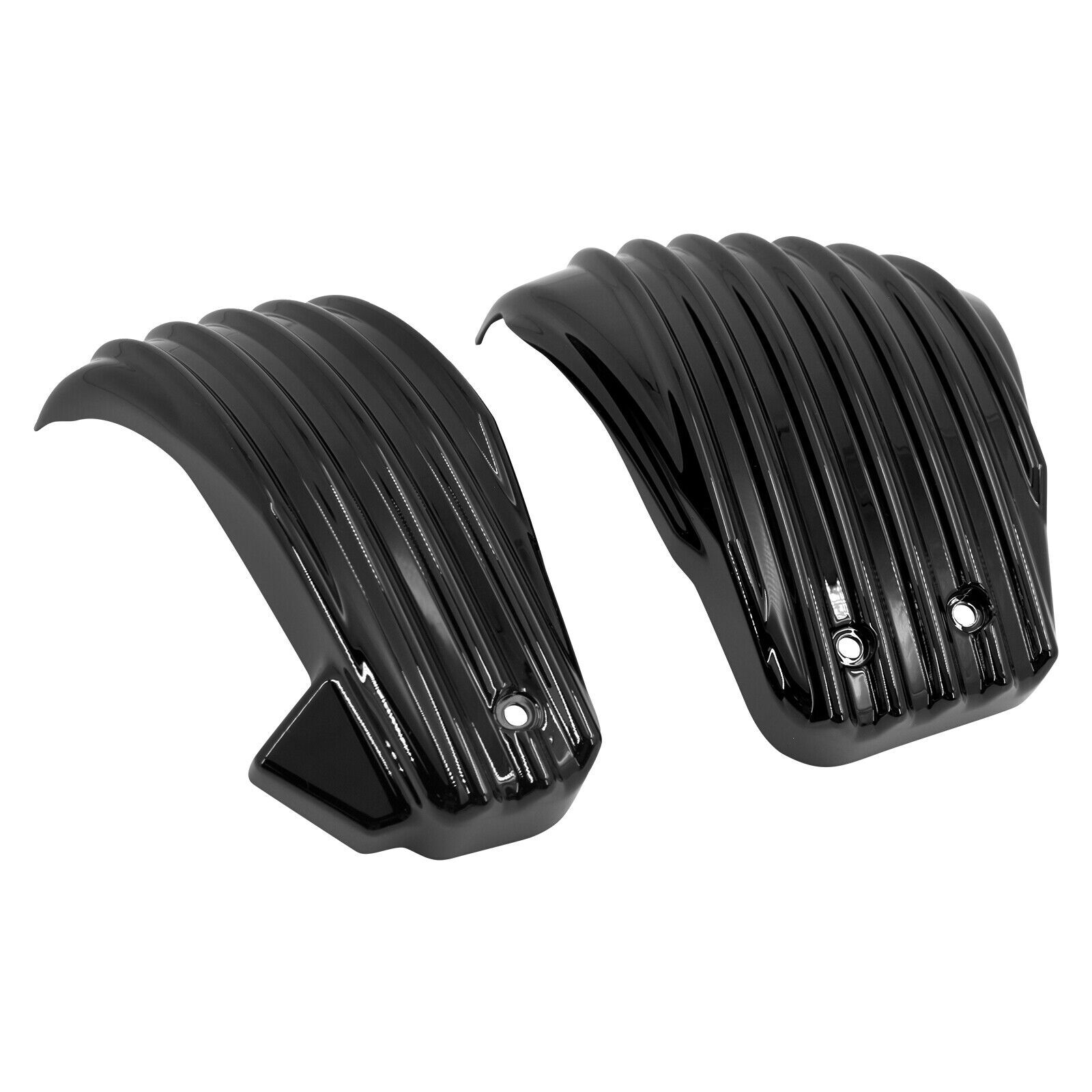 Motorcycle Black Left & Right Battery Side Fairing Cover Fit For Harley Breakout