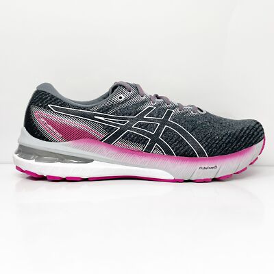 Asics Womens GT 2000 10 1012B045 Серые кроссовки для бега Размер 10.5