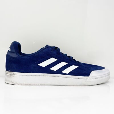 

Adidas Mens Court 70s B79778 Синяя повседневная обувь Кроссовки Размер 12, Синий, Court 70s