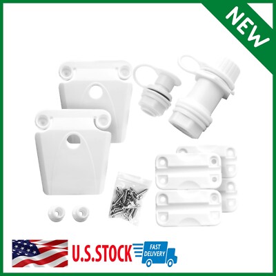 Igloo Ice Chest Cooler Repair Replacement Parts Kit Drain Plug Hinges Latches
