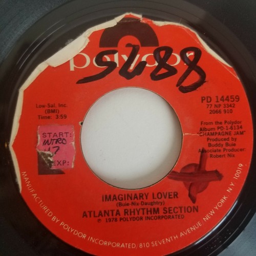 独2LP A Song For You  RS066 Rhythm Section Inter 未開封 /00520 Atlanta Rhythm Section Spooky / Its Only Music Vinyl Single