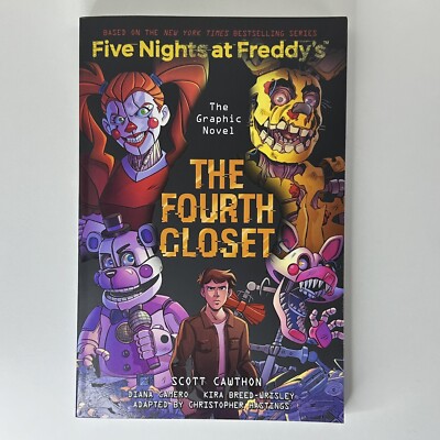 The Fourth Closet: An Afk Book (Five Nights at Freddy's Graphic Novel #3) NEW