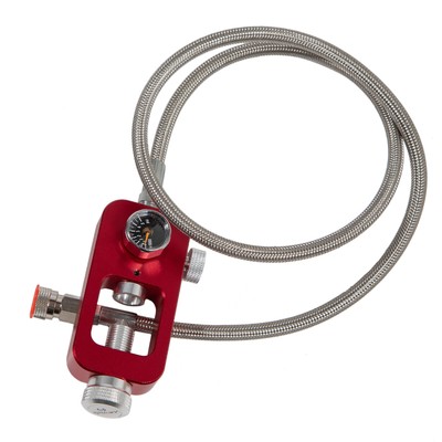 Scuba Fill Adapter High Pressure W/Hose Paintball Air Tank PCP Valve 4500Psi 8mm