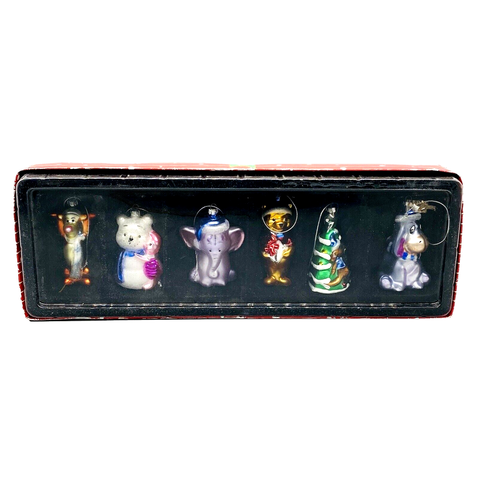 Winnie The Pooh Blown Glass Christmas Ornament Set Of 6 Disney Store Nibのebay公認海外通販 セカイモン