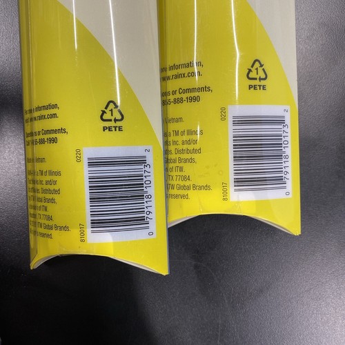 2 X Rain-X Vision 17" Windshield Wiper Blades