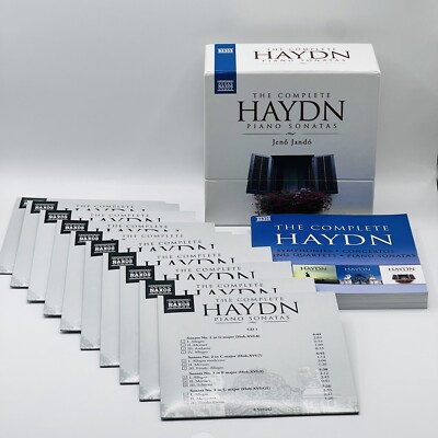 The Complete Haydn Piano Sonatas Jeno Jando 10 CD Boxset 2008 Naxos