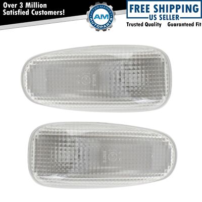 Side Marker Light Set Fits 1998-2003 Mercedes-Benz
