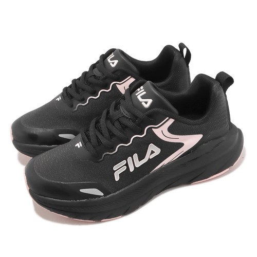 

Fila Летающая тарелка Черные розовые женские кроссовки для бега по шоссе, Черный, Flying Saucer