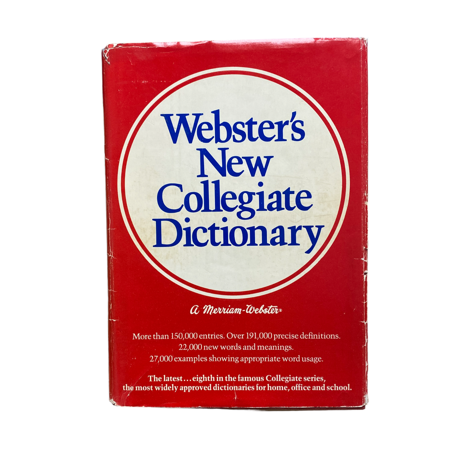 1921年発行Webster's Collegiate Dictionary 1921年発行Webster's Collegiate Dictionary 1921年発行