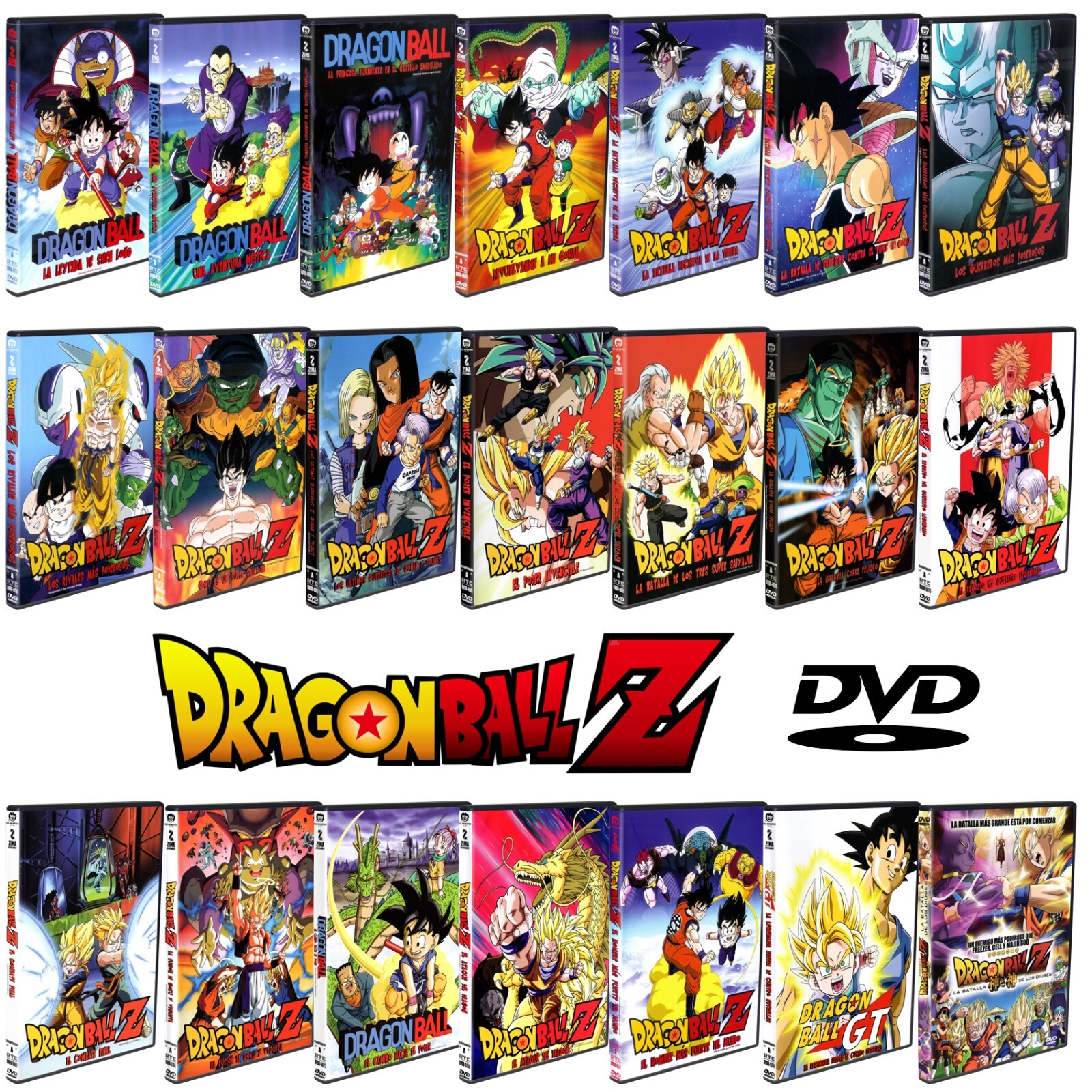 Dragon Ball Movies collection - Peliculas en Español Latino