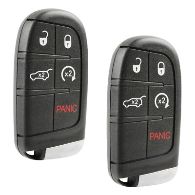 2 Remote Key Fob for 2018 2019 2020 2021 2022 Jeep Grand Cherokee M3N-40821302