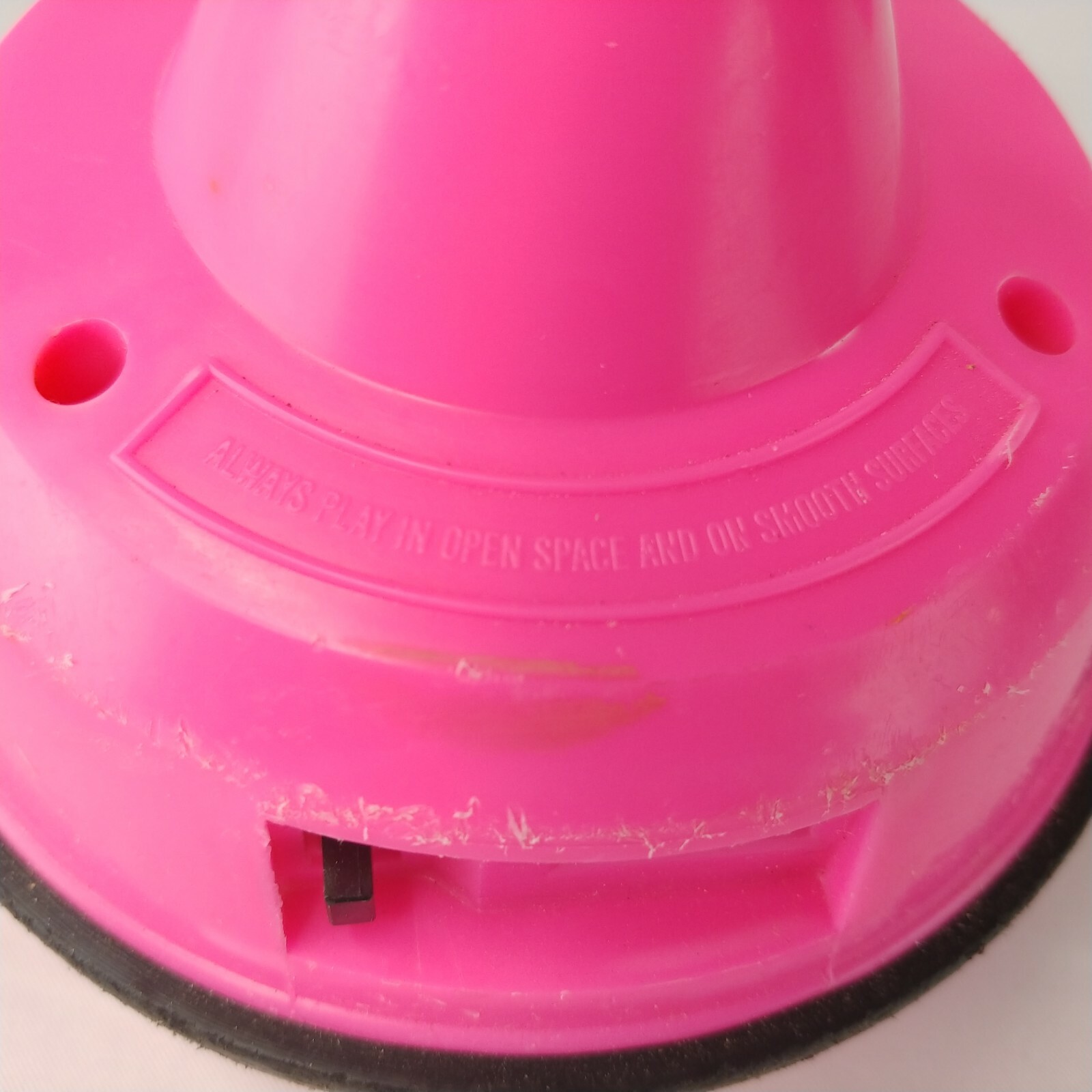 Vintage Skip It Toy Hot Pink Working Counter 1st Gen 1988 by Tiger Toys