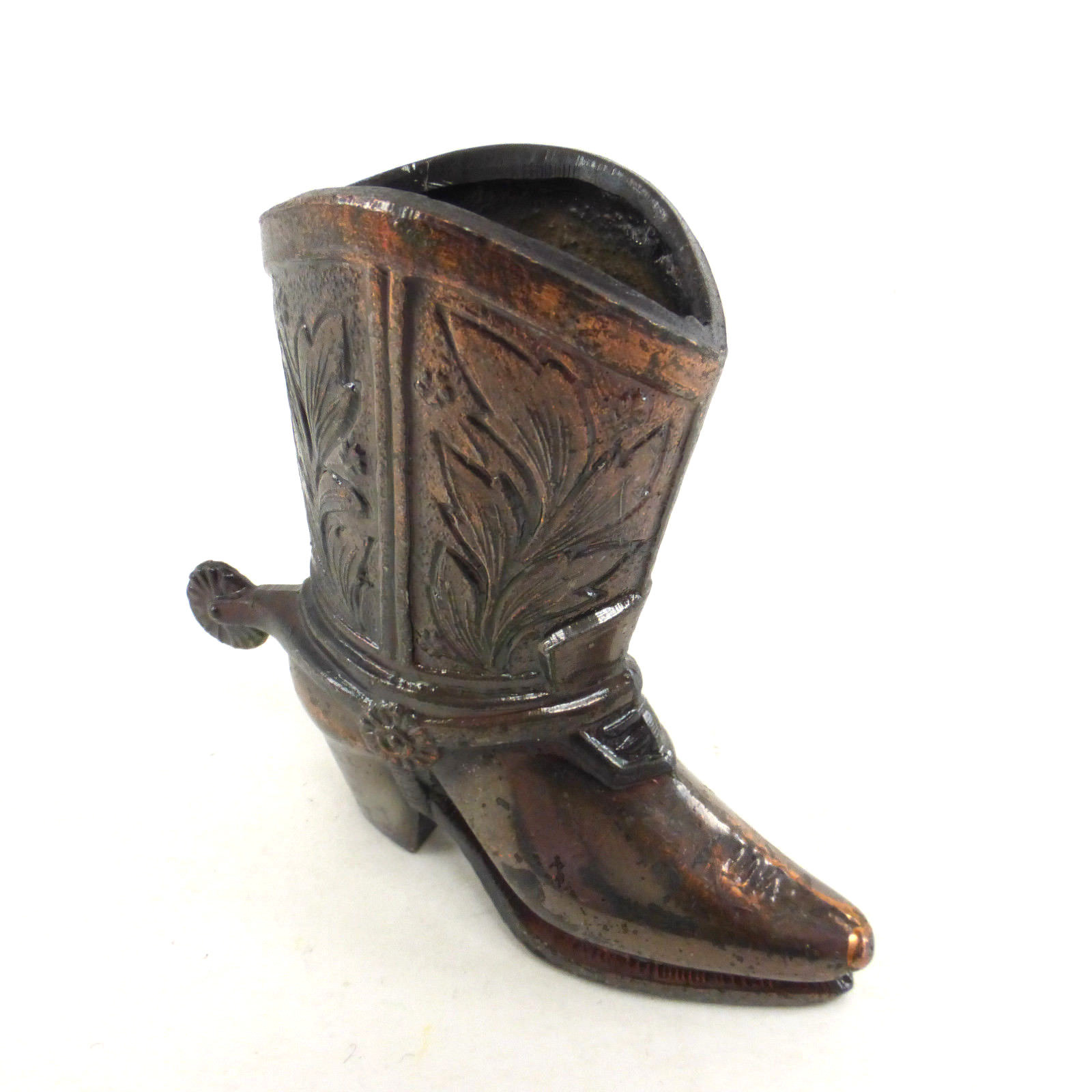 Cowboy boot toothpick holder