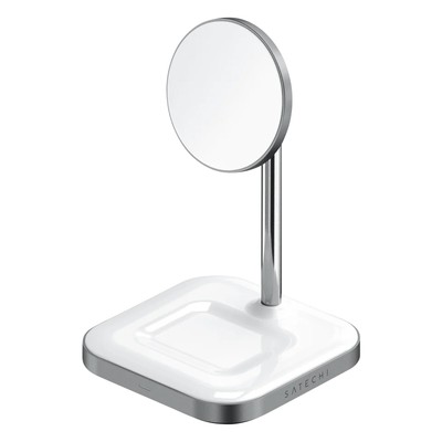Satechi 2 in 1  iPhone + Apple Pods Charging Dock LED Indicator, Grey