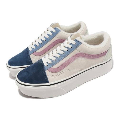 

Мужская повседневная обувь унисекс на платформе Vans Old Skool Stackform Multi VN0A7Q5MMUL, Серый, Old Skool Stackform