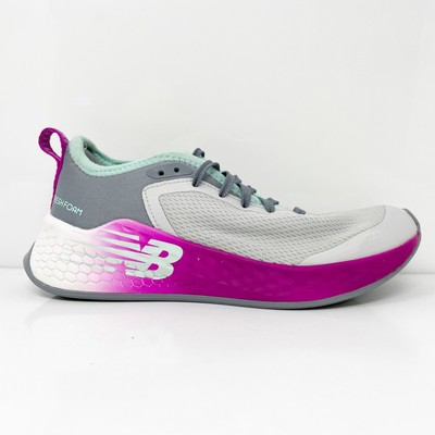 New Balance Girls FF Fast V2 YKFSTSA2 Серые кроссовки для бега Размер 1,5 м