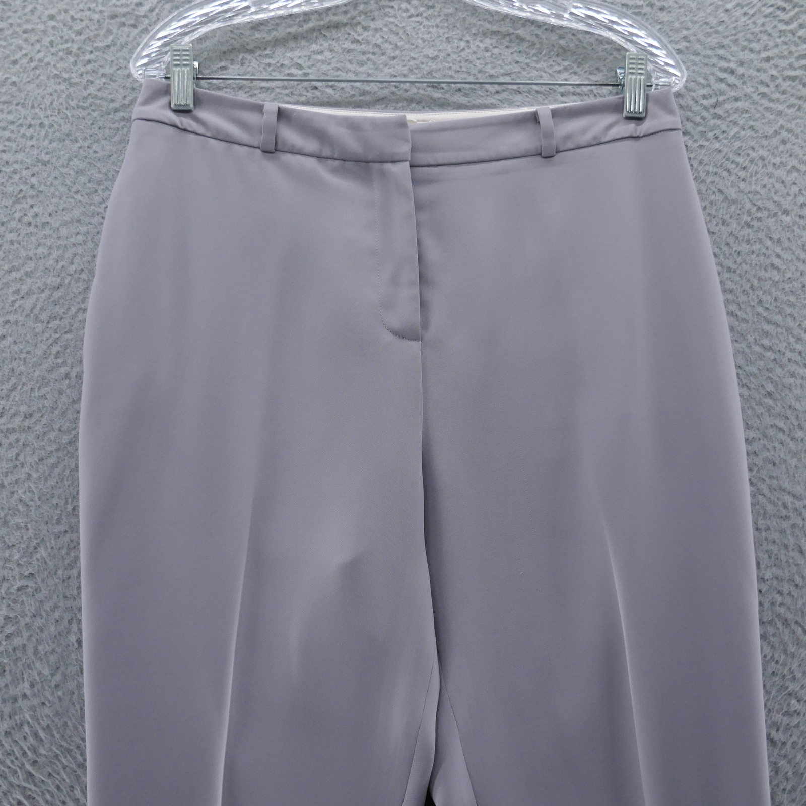 Ted Baker Womens Baya Trouser Pants 3 Medium Gray Black Stripe Limited Edition * - Picture 2 of 12