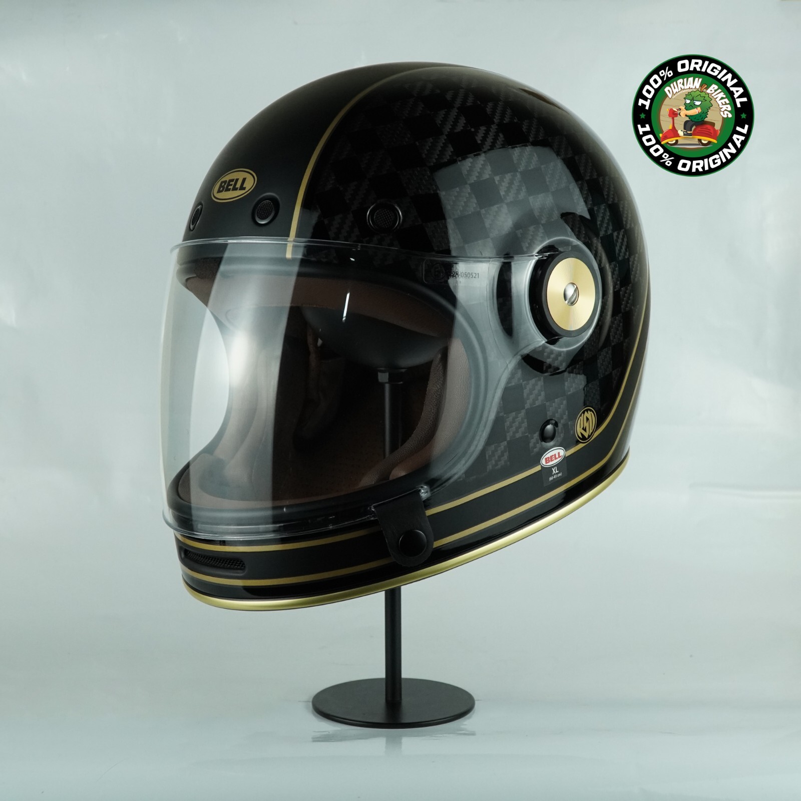 セキュリティ・セーフティ Bell Bullitt Carbon RSD Bell Helmet Bullitt Carbon (RSD Check It Matte/Gloss Black