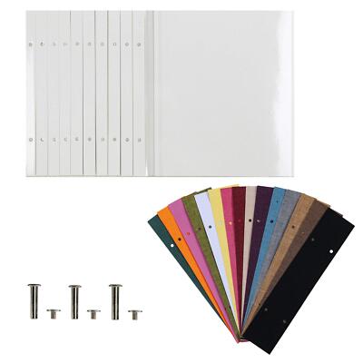 Photo Album Self Adhesive Scrapbook 20 Refill Pages for 11x10.6 inch 40 Pages...