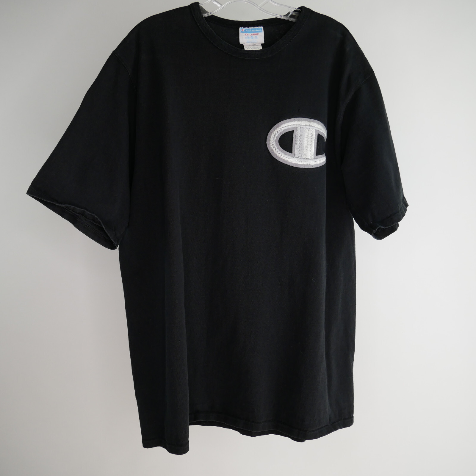 Tシャツ・カットソー CHAMPION Men T-shirt Black 220382 KK001 s-l500.jpg