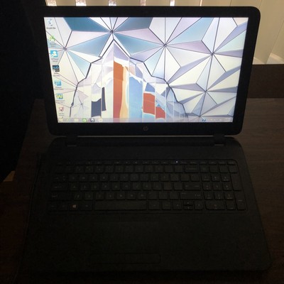 HP Laptop Notebook PC AMD E1-2100 APU Radeon 4GB RAM 500GB hard drive w/ charger