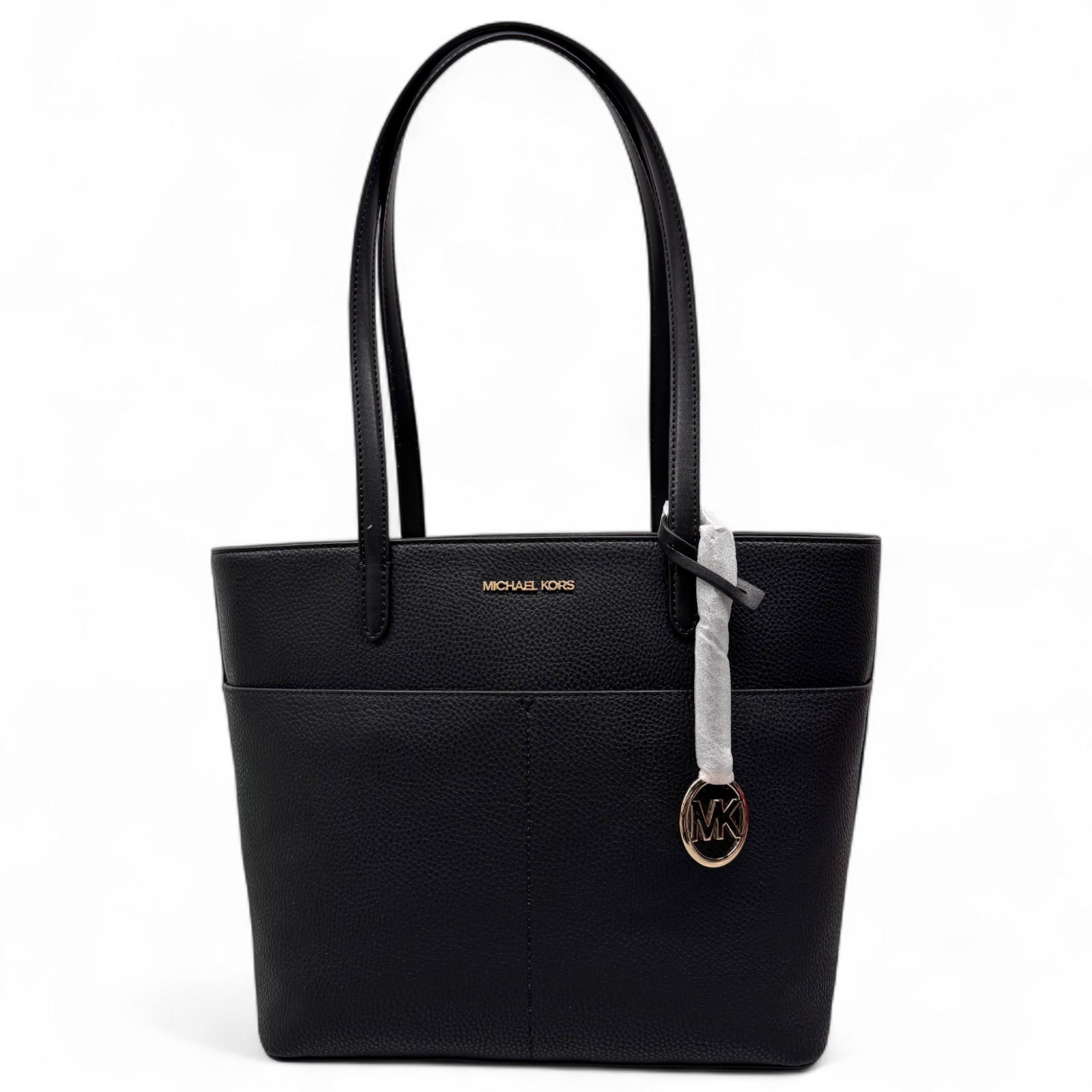 マイケルコース トートバッグ 30T9SBFT2B 001 BEDFORD MICHAEL Michael Kors Bedford Medium Top Zip Pocket Tote