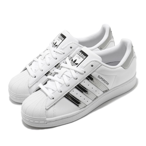 

Adidas Originals Superstar W White Silver Женская классическая повседневная обувь FW3915, Белый, Superstar W