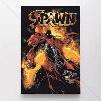 Spawn 95 Poster Canvas Comic Book Cover Art Print #A