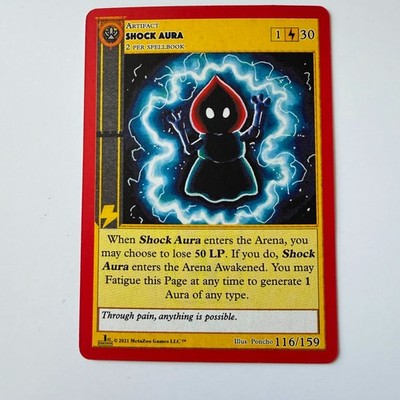 Topps Metazoo 1st Edition #116/159 Shock Aura