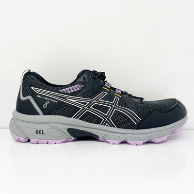 

Asics Womens Gel Venture 8 1012A706 Черные кроссовки для бега Размер 8.5 Широкие, Черный, Gel Venture 8