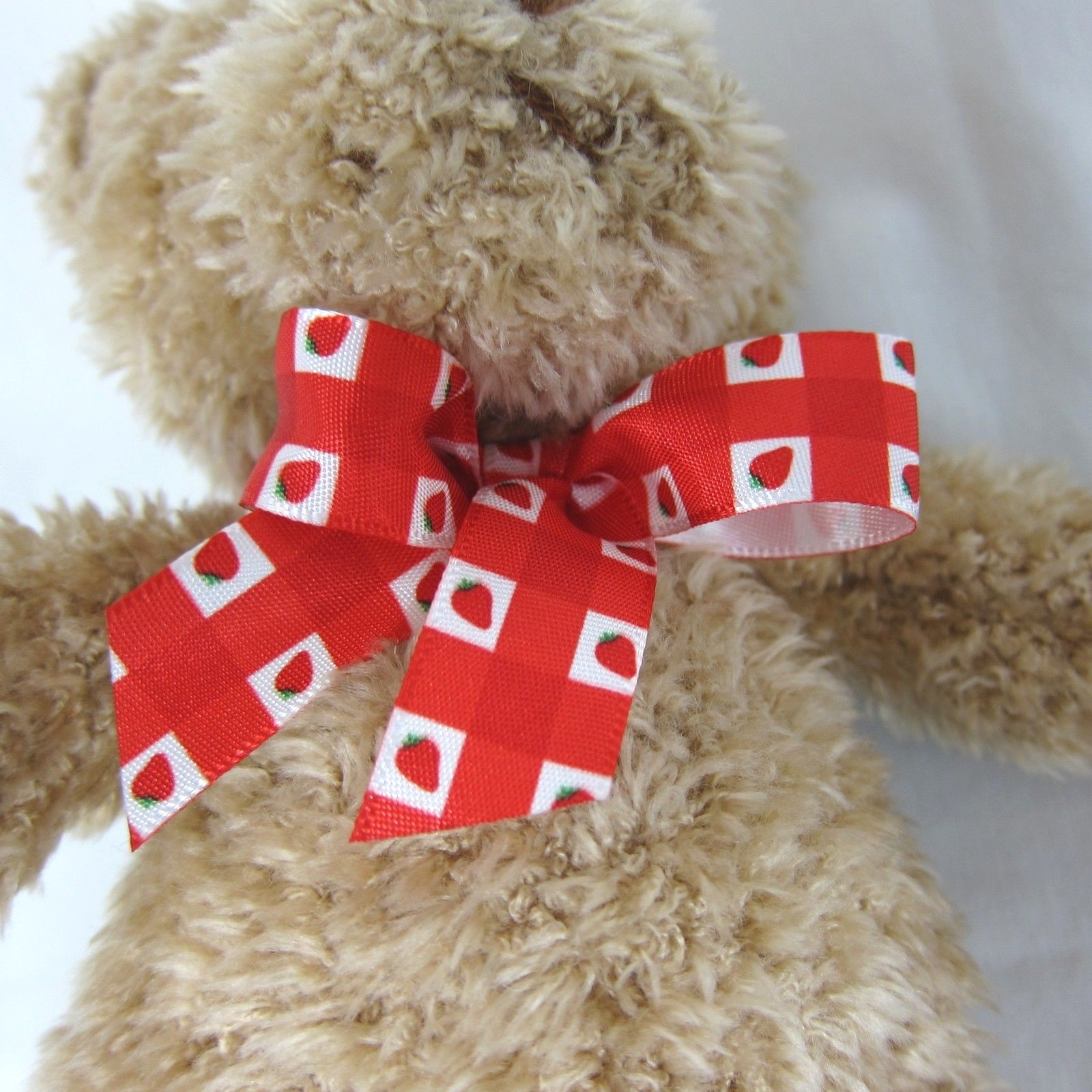 Plush Smuckers Strawberry Berry Patch Bear Gund Stuffed Animal 10