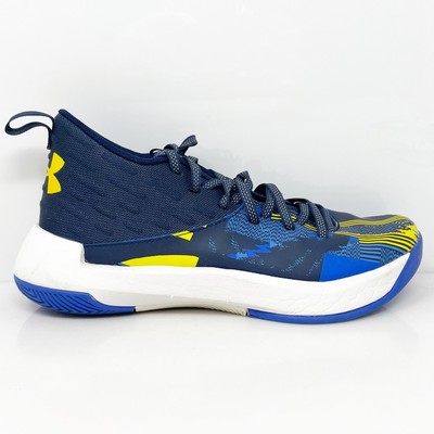 

Under Armour Boys Lightning 5 3020426-401 Синие кроссовки для баскетбола Размер 6.5Y, Синий, Lightning 5