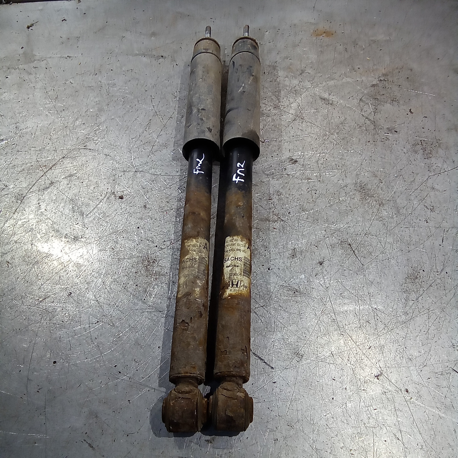 Honda Civic MK8 FN2 2006-2011 PAIR Rear Suspension Shocks Shock Absorbers