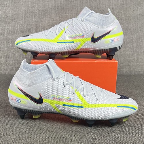 Nike Phantom GT2 Elite DF FG SG-Pro AC Football Grey Blue DJ8042