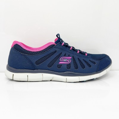 

Skechers Womens Gratis 104150 Blue кроссовки кроссовки размер 7.5, Синий, Gratis