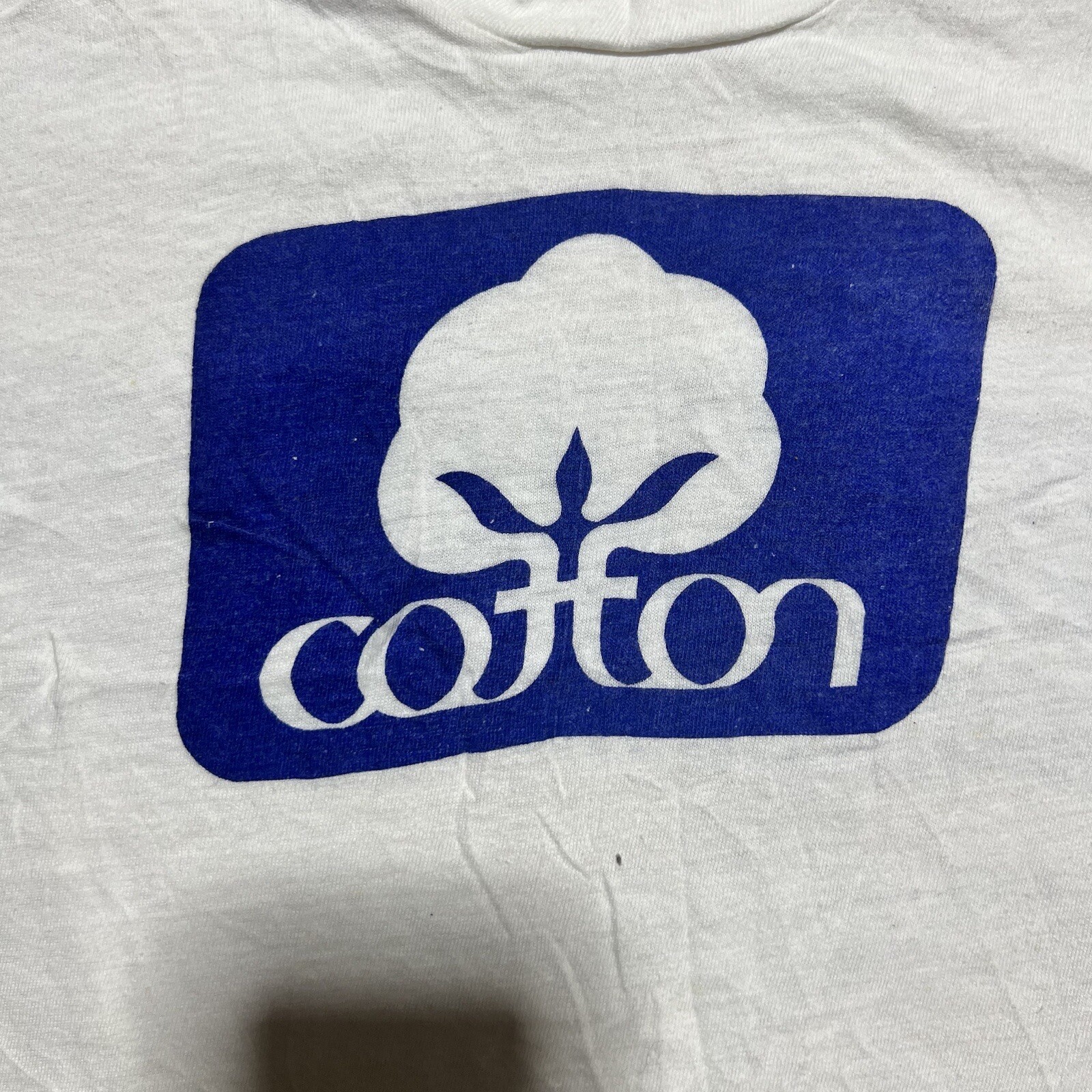 Vintage 70s Hanes Official Cotton Logo Inc Huntsville Warehouse Shirt Size XL