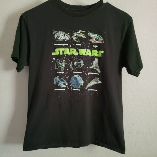 Youth Star Wars Black Shirt Size 2XL Pre Owned