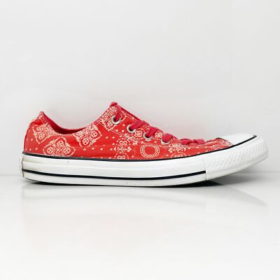 

Женские кроссовки Converse Chuck Taylor All Star Ox 547325F Red Casual Shoes Sz 10, Красный, Chuck Taylor All Star Ox