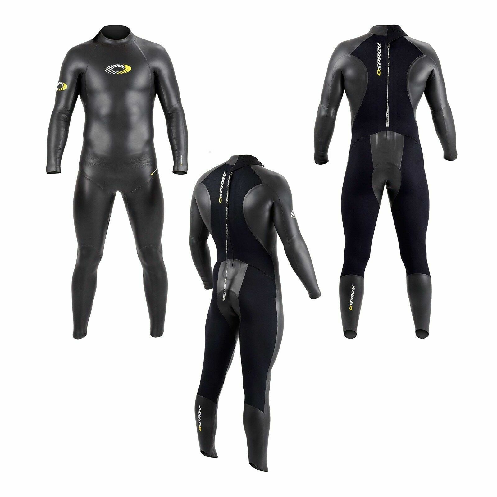 Osprey Men's WST0060 Trident, Triathlon Summer Full Length Wetsuit, 3MM