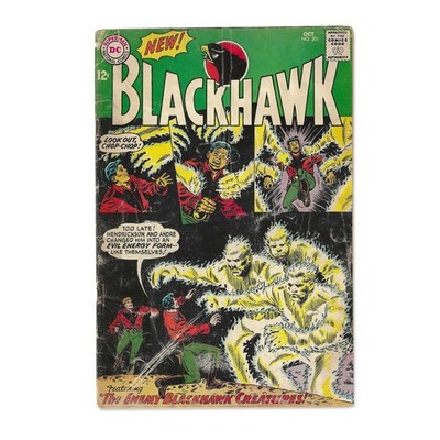 DC Comics Blackhawk #201 October 1964 Featuring Enemy Blackhawk Creatures