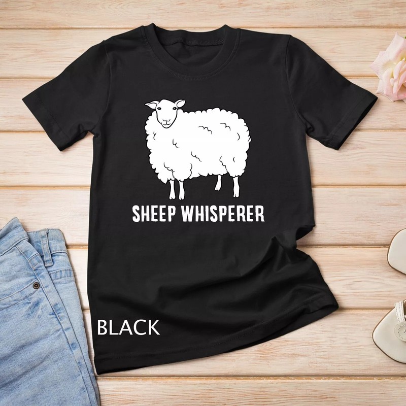 Cute Sheep Whisperer Farmer Sheep Farmer Love Sheep T-Shirt Unisex