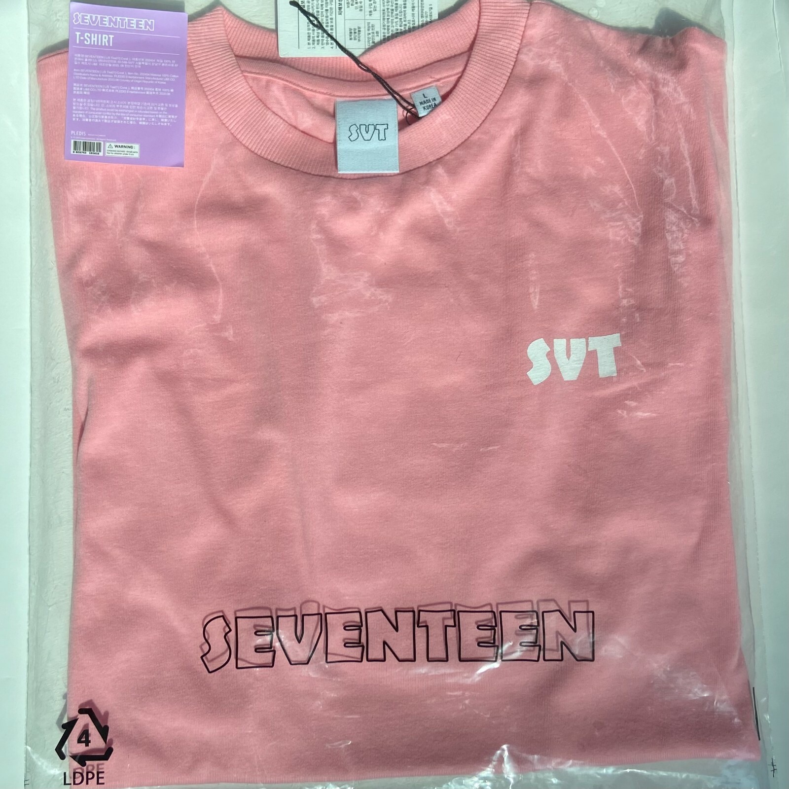 SEVENTEEN in CaratLand Tシャツ Mサイズ FACTORY SEALED] [SEVENTEEN IN CARATLAND] Concert Official T