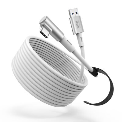 16FT Link Cable Compatible with Quest 3 Accessories, and Quest 2/Pro/Pico 4, ...