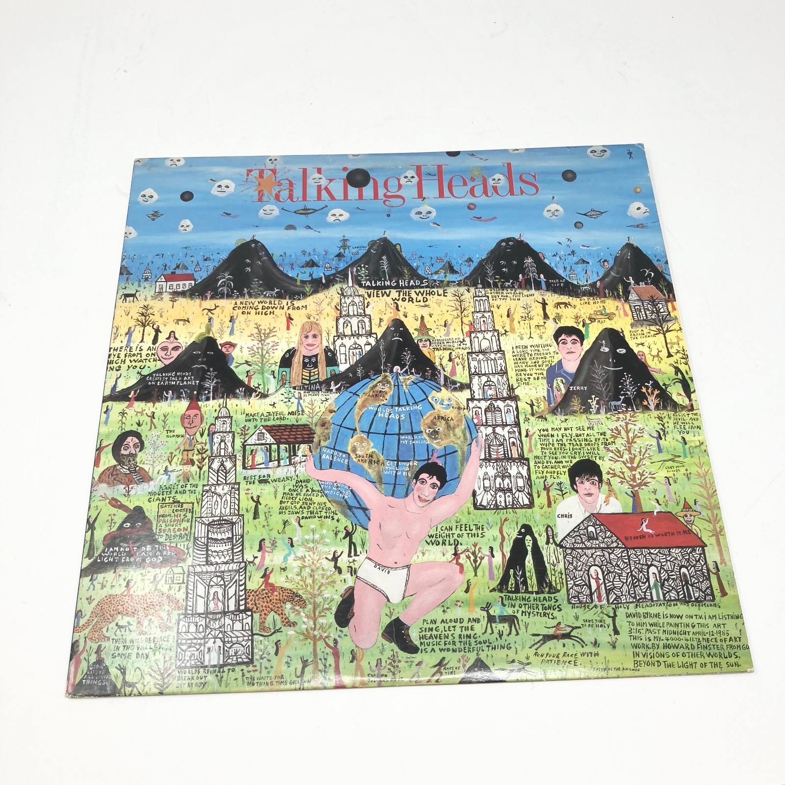 Vintage Talking Heads Little Creatures Vinyl Record LP 1985