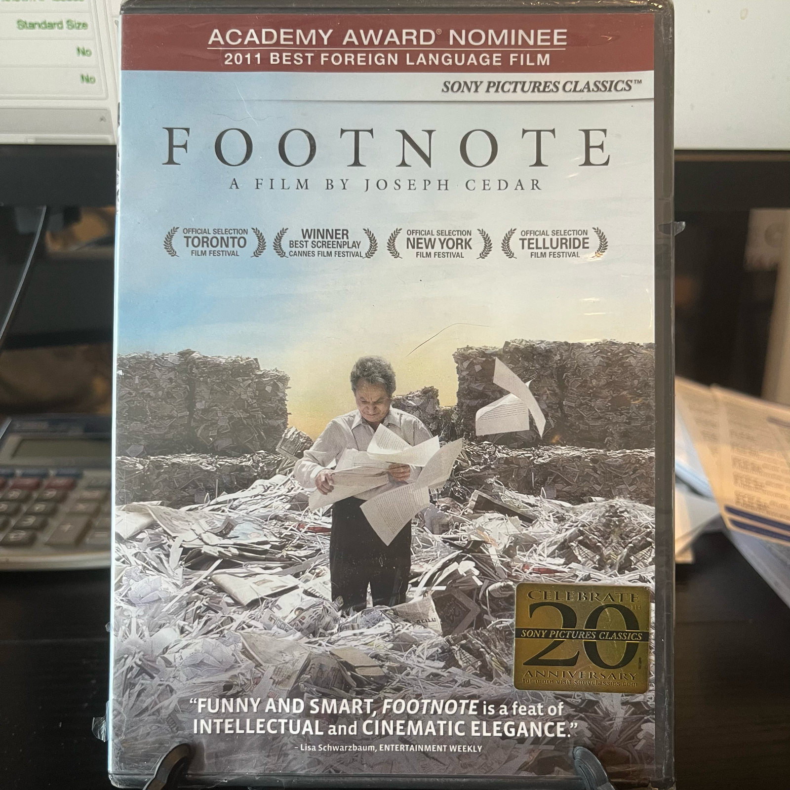 Footnote (DVD, 2012, NEW)