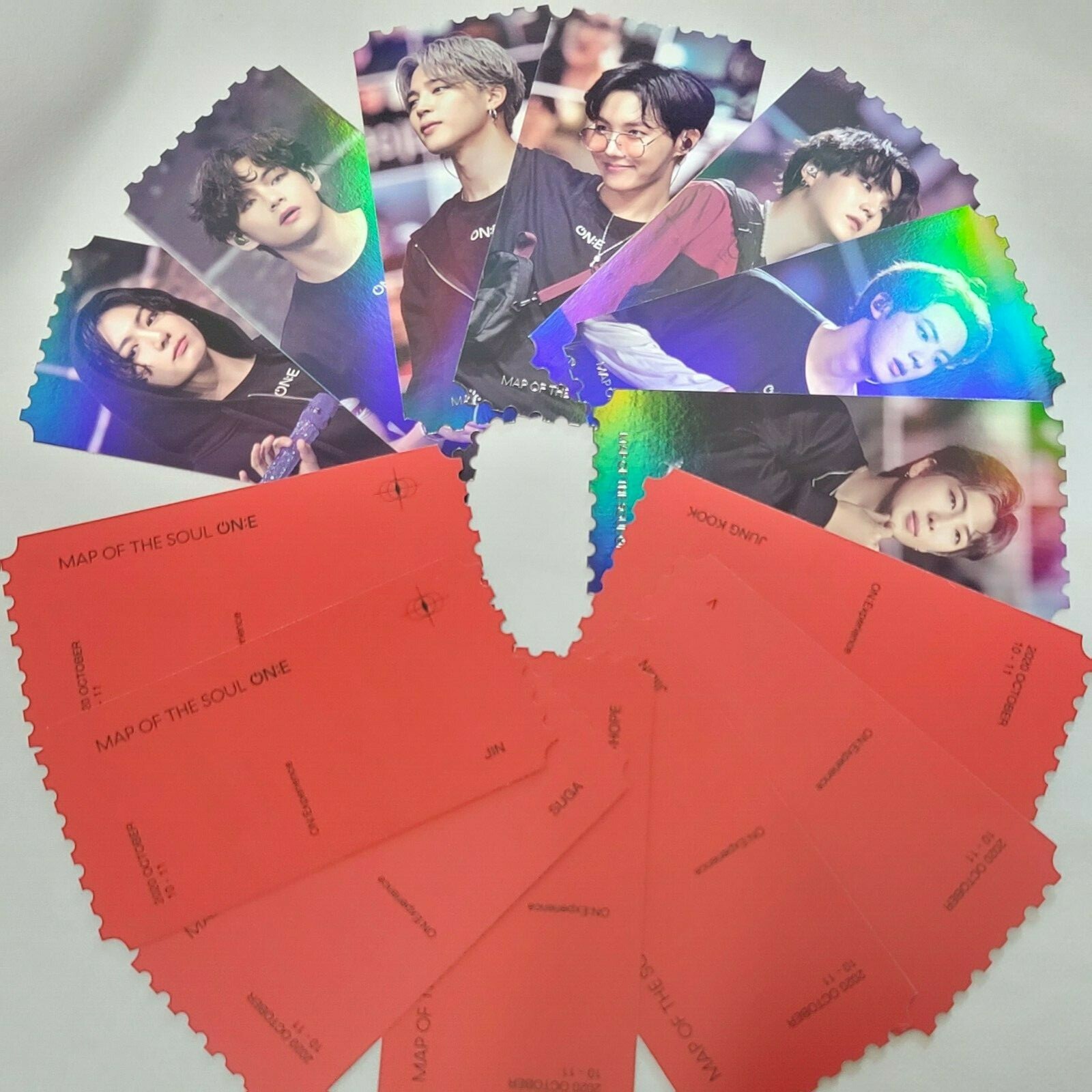 bts map of the soul on:e ホログラムトレカ テテ BTS MAP OF THE SOUL ON:E トレカ テヒョン V テテ BTS MAP OF