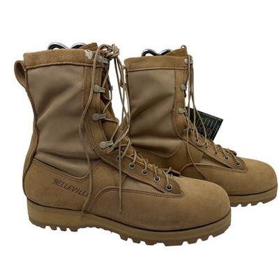 Belleville 790G Combat Boots Mens 12 R Tan New GORE-TEX Vibram Waterproof USA